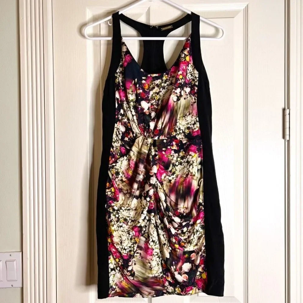 Rebecca Minkoff Floral Racer Back Dress - Picture 1 of 8